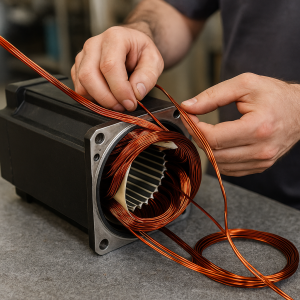 سیم پیچی سرووموتور